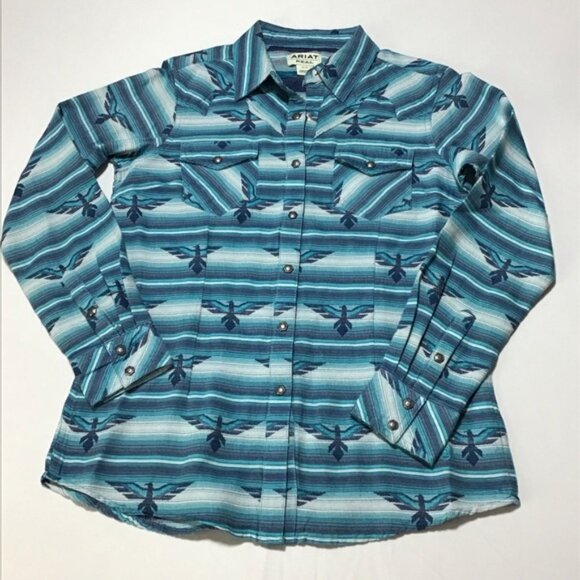 Ariat Real Wild Thunderbird Long Sleeve Shirt - Picture 3 of 16